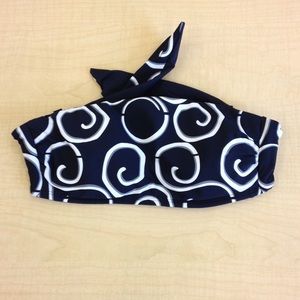 Jag Bandeau Swim Top with Multiple Straps - Size Small